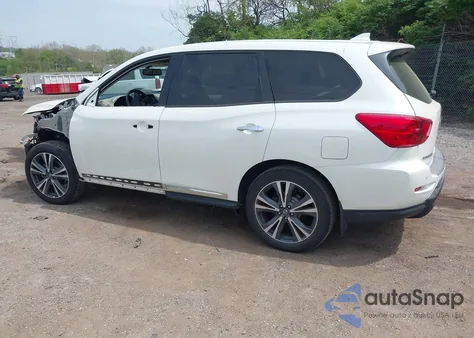 2020 Nissan Pathfinder Platinum 4Wd из США, поврежденный, VIN 5N1DR2DM0LC649246